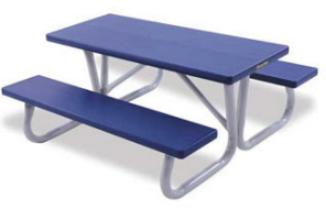 0182 - Outdoor Furniture - Aluminum Picnic Table