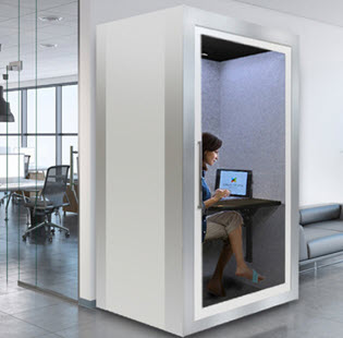 Single Person - Sit Down - Privacy Booth