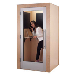 Single Person Privacy Booth - Standing